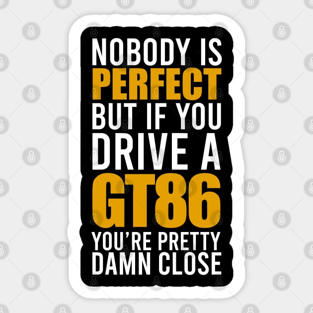 GT86 Owners Sticker by VrumVrum